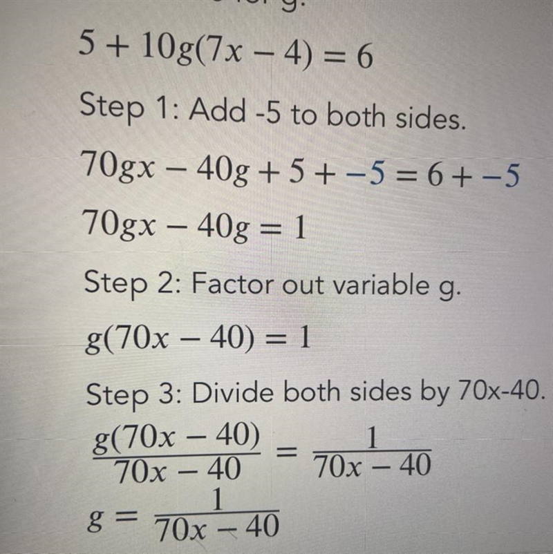 5+10g (7x-4)= 6 answer the given question-example-1