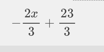 17/3x + 17 - 2/3x - 15-example-1