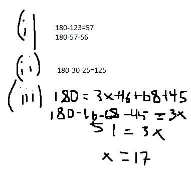 Find x in the following​-example-1