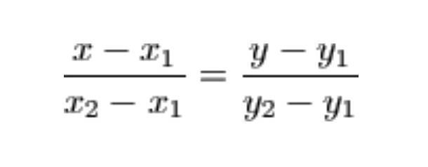 Write an equation of a line that passes through (3,-2) and (-1,6).​-example-1