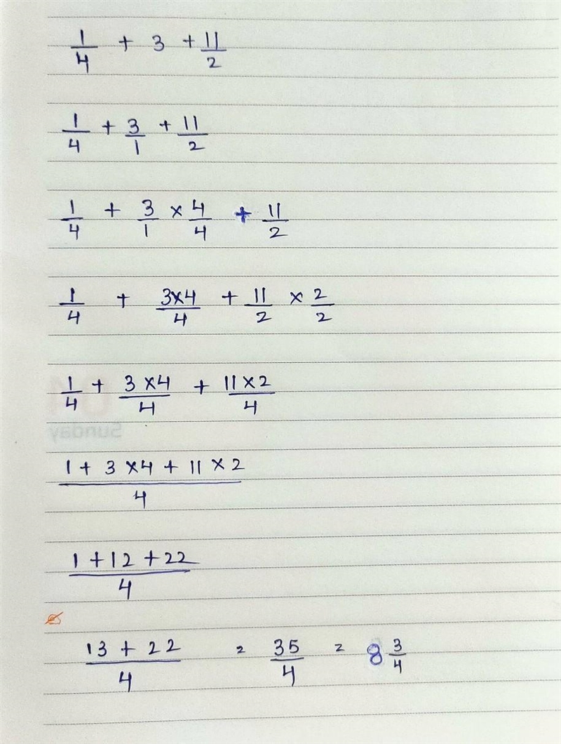 1/4+3+11/2= NEEED ANSWER ASAP BTW-example-1