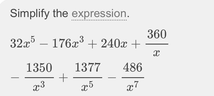 ILL GIVE U BRAINLISET find the coefficient of x of (1+2/x²) (2x-3/x)⁵-example-2