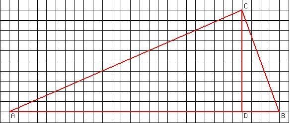 In triangle △ABC, ∠C is a right angle and CD is the altitude to AB. Find the angles-example-1