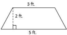 Mr. Smith wants to know if he can fit 4 trapezoid tables like the one shown below-example-1