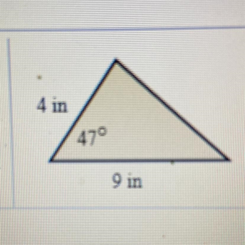 What is the area of the triangle at the right?-example-1