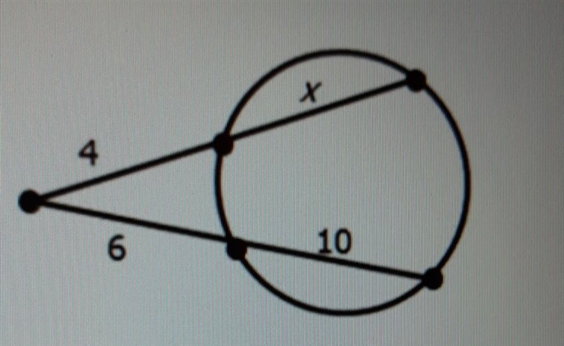 (20 points) What is the value of x? ☁︎ A:10 ☁︎ B:20 ☁︎ C:12 ☁︎ D:15 ​-example-1