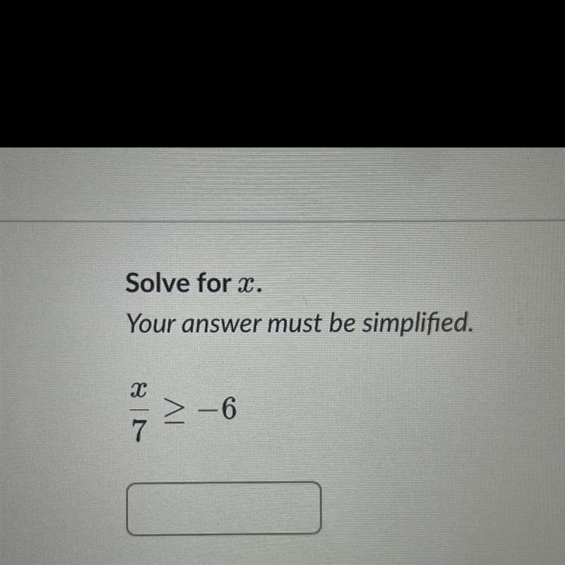 Solve For X. Your answer must be simplified-example-1