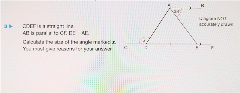 Could someone help me solve this please? With explanation? ​-example-1