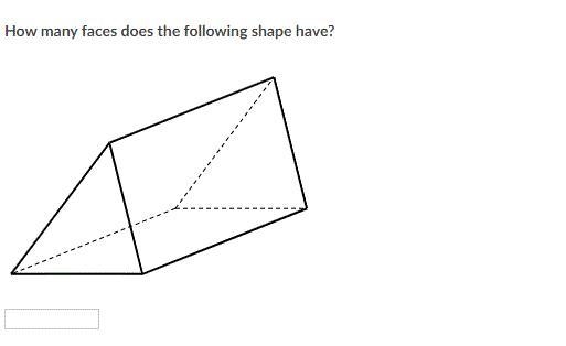 How many faces doe sthe following shape have?-example-1