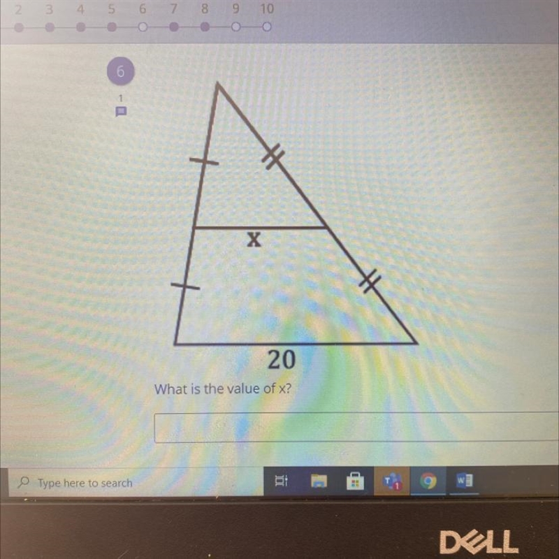 What the value of x help me-example-1