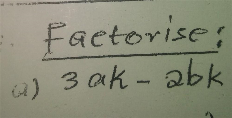 Factories the following question ​-example-1