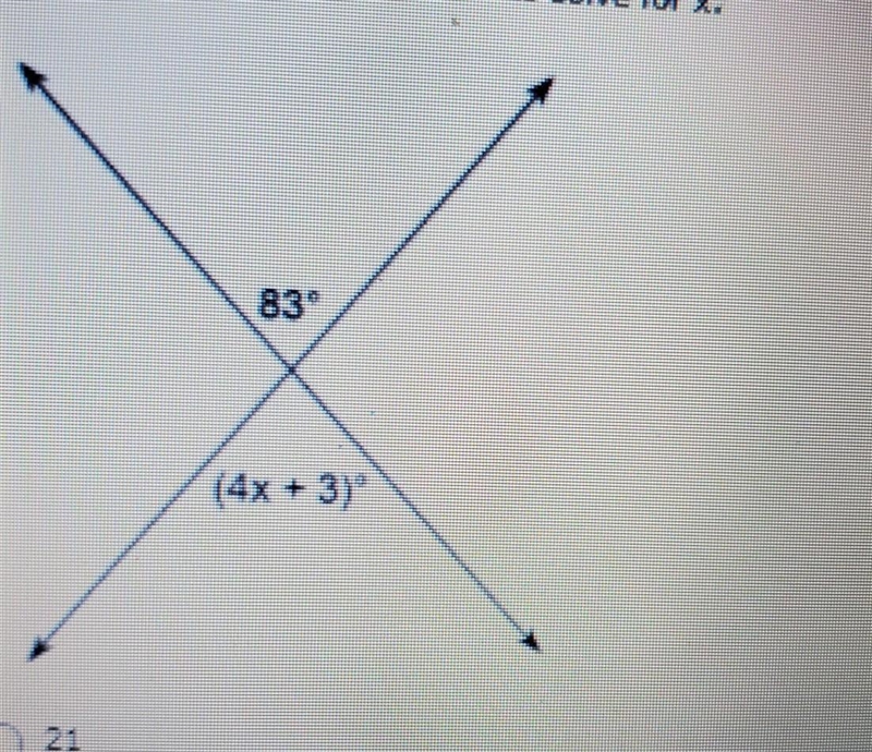 Help. Set up an equation in use it to solve for X​-example-1