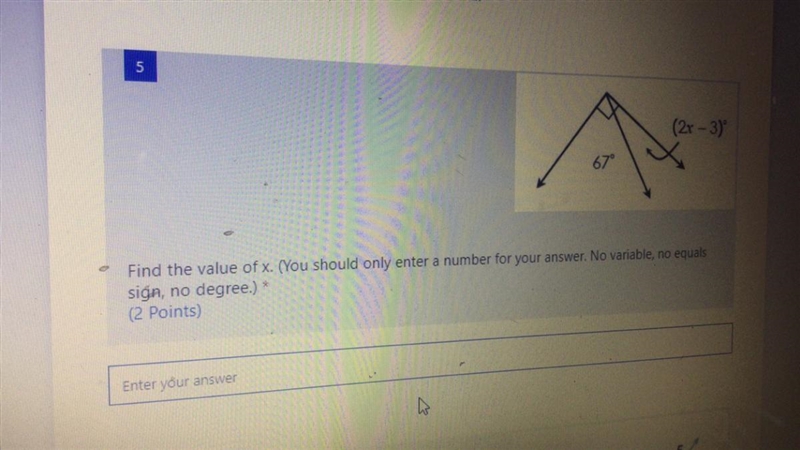 Find the value of x-example-1