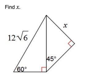 Use the figure to find x.-example-1