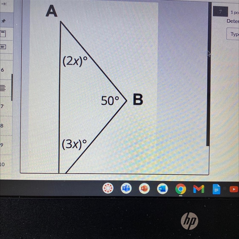 PLEASE HELP ME :’) determine the value of X-example-1