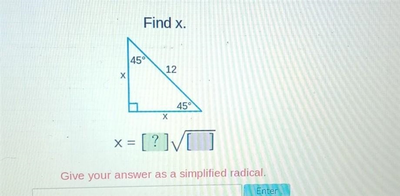 Please help me find x​-example-1