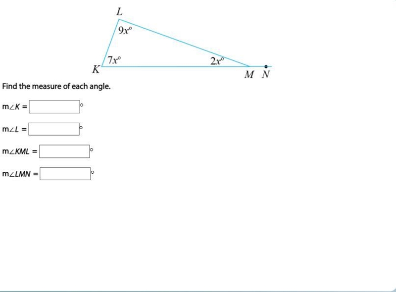 Find the Measure of each angle.-example-1