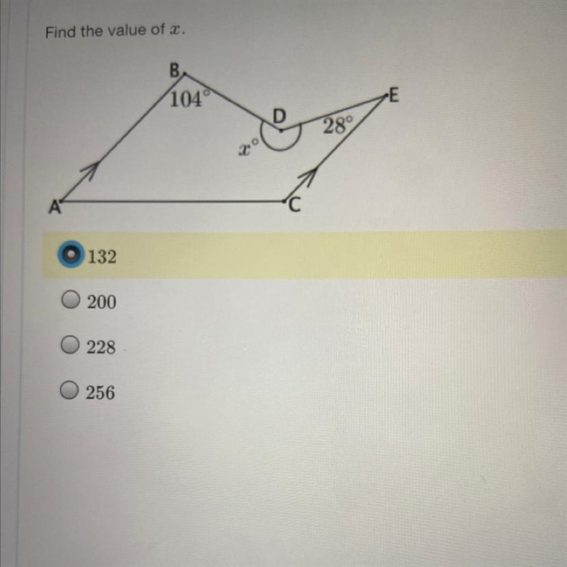 Find the value of x.-example-1