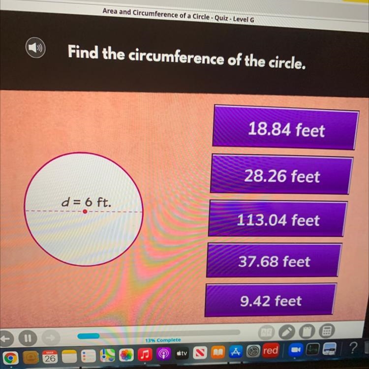 Find the circumference of the circle.-example-1