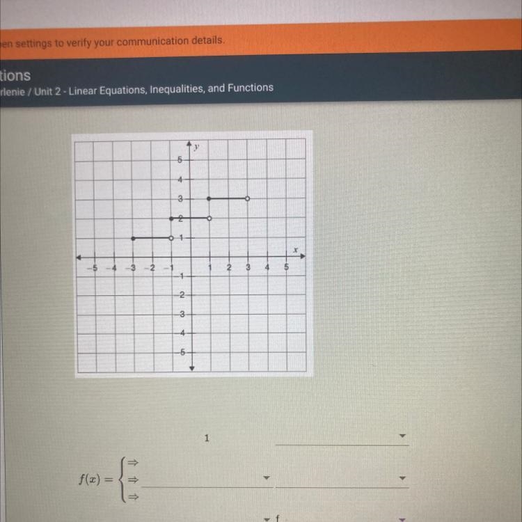 PLEASE HELP select the algebraic definition for the piece wise function graph-example-1