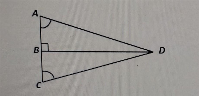 Can you name the theorem of the triangle? A. AAS B. SAS C. ASA D. SSS​-example-1