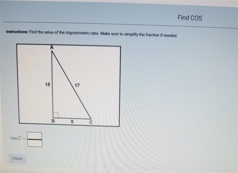 Find the value of trigonometric ratio​-example-1