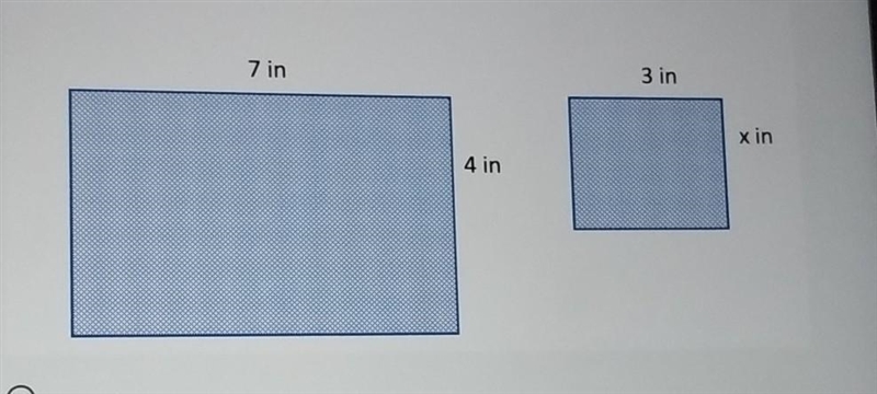 Use the similar shape concept of geometry to find the missing value (x). Round your-example-1