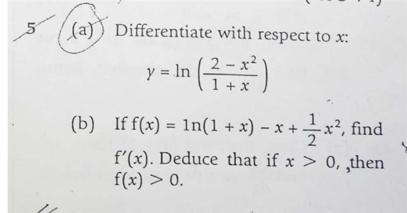 Help with 5b please . thank you.​-example-1