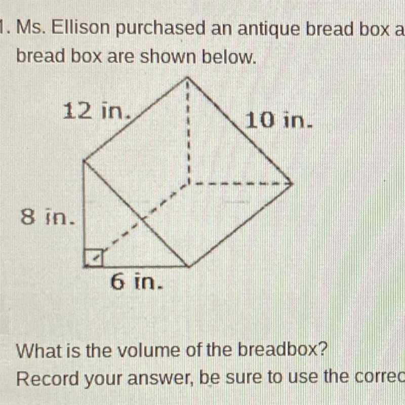 What is the volume to this shape?-example-1