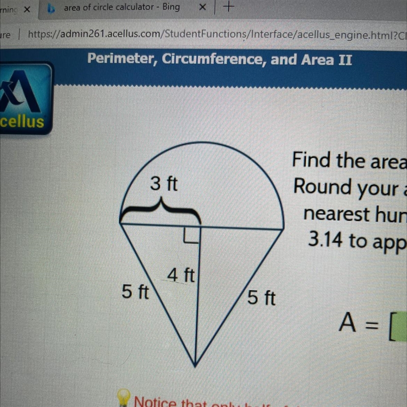 How would I find the area of this?-example-1