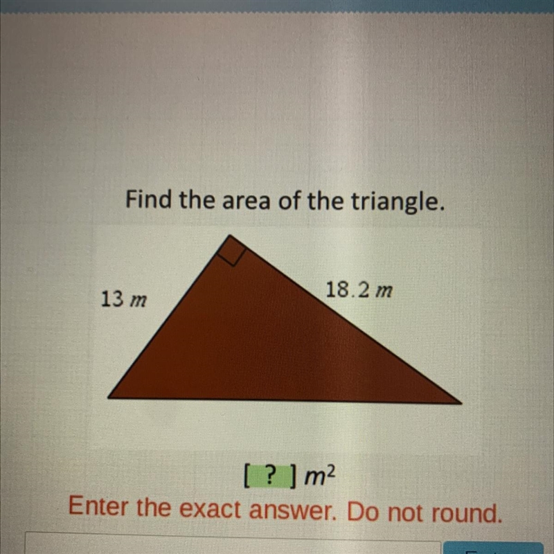 Find the area of the triangle-example-1