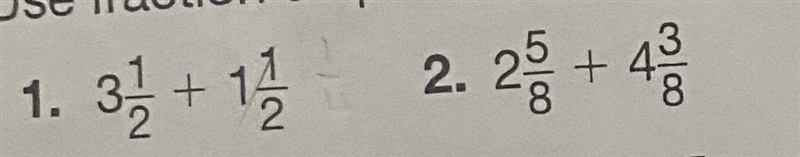 Help please all you have to do is use fractions strips to find each sum and simplify-example-1