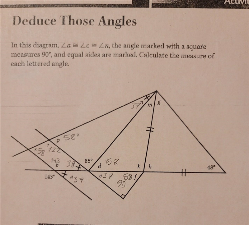 Please help! I can't solve for m, g, h, or k​-example-1