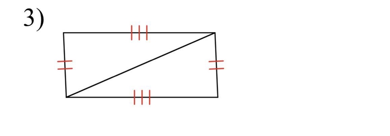 Determine if the two triangles are congruent. If they are, state how you know.-example-1