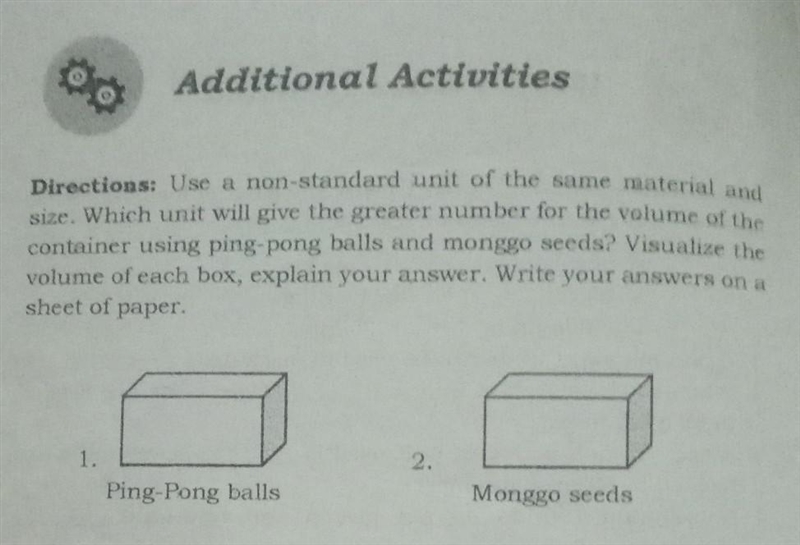 Additional Activities Directions: Use a non-standard unit of the same material and-example-1