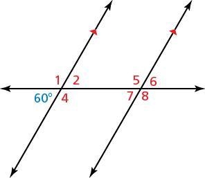 Identify the angles that each have a measure of 60\degree-example-1