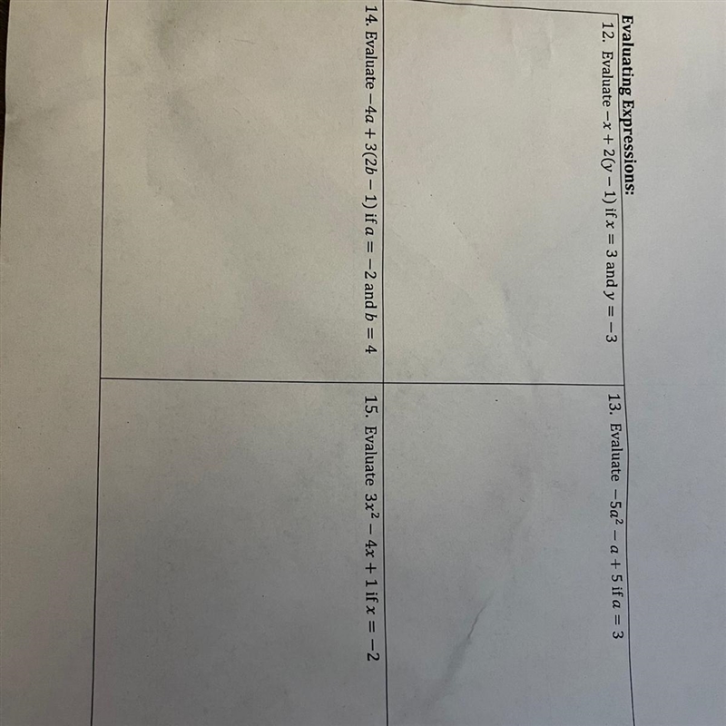 Evaluating expressions PLEASE Help ⁉️⁉️⁉️⁉️⁉️⁉️⁉️⁉️⁉️-example-1