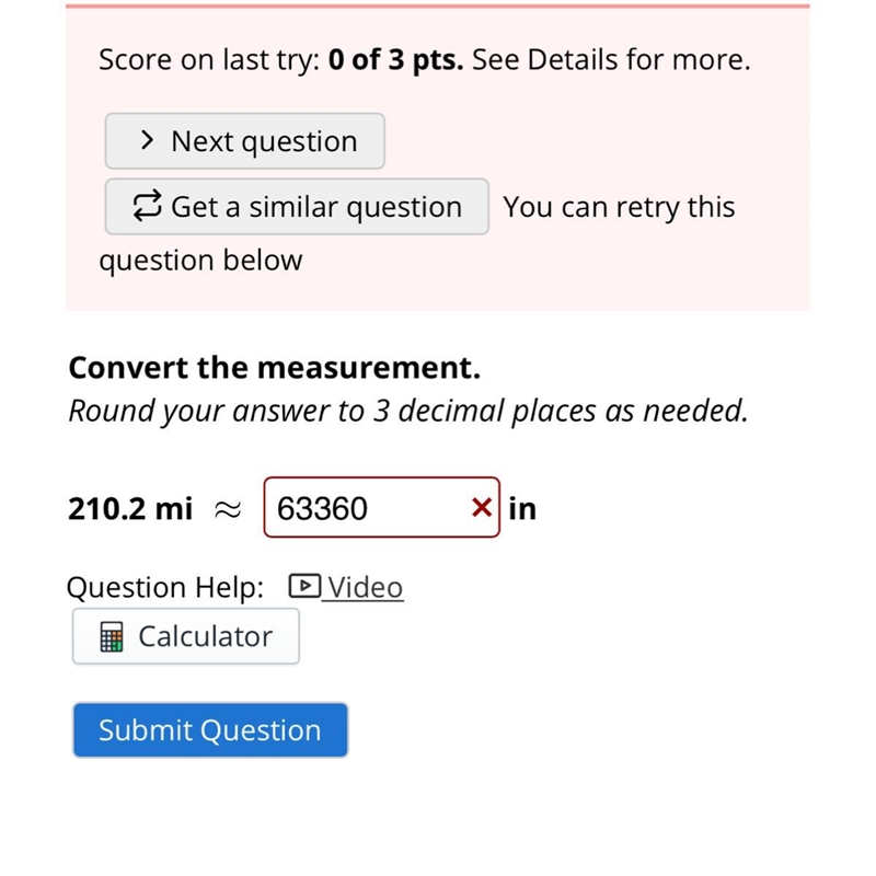 210.2mi = inches Help me please thank you.. ahead of time.-example-1