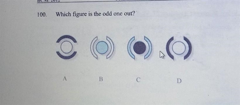 Which figure is the odd one out?​-example-1