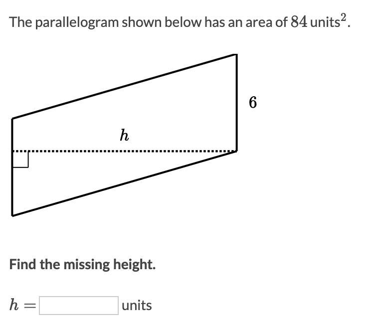 Find the missing height.-example-1