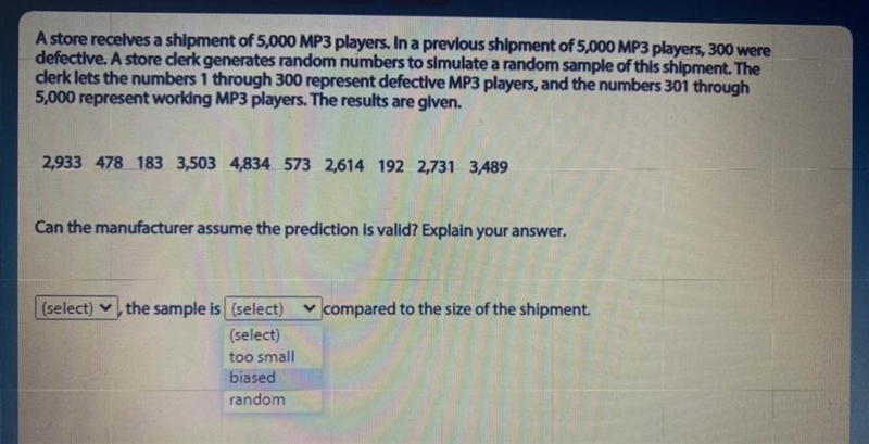 HELP (for the first select answer its “yes” or “no”)-example-1