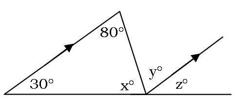 Solve for x, y, and z-example-1