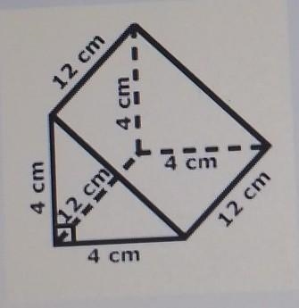 Part D Some of the measurements of the triangular prism with a right triangle base-example-1