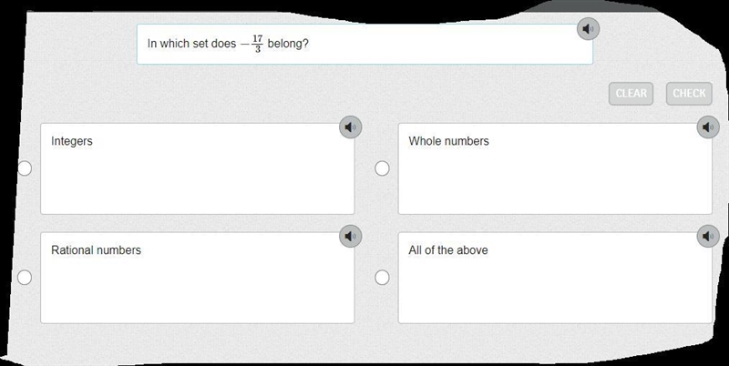 In which set does −17/3 belong?-example-1