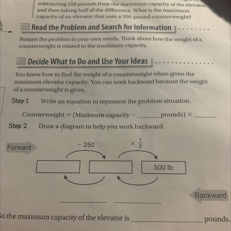 Please help . I have to solve backwards and don’t know how .-example-1