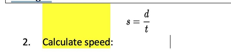 Calculate the speed If the time is 44 seconds and the distance is 4.18 meters-example-1