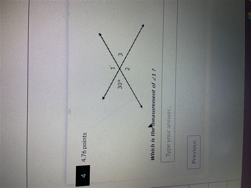 What is the measurement of angle 1-example-1