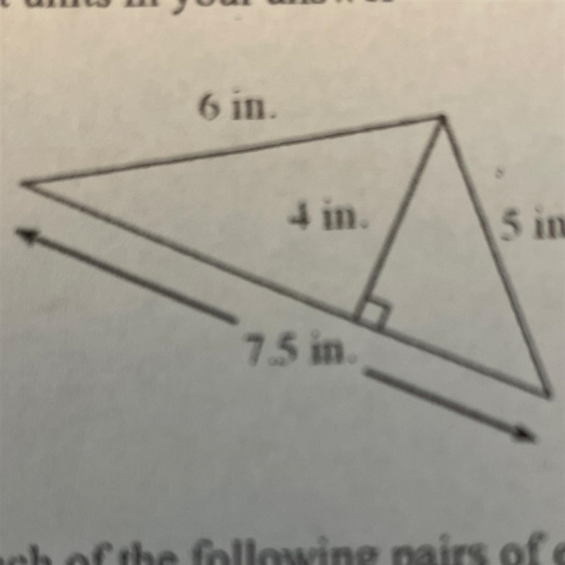 Find the perimeter and area of the figure below-example-1