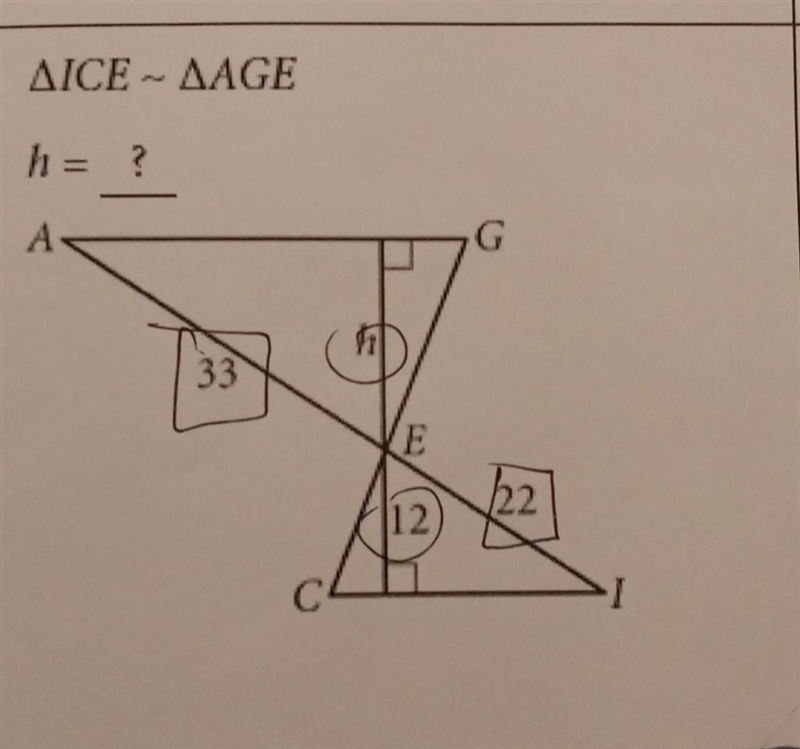 Find all the missing measurement​-example-1