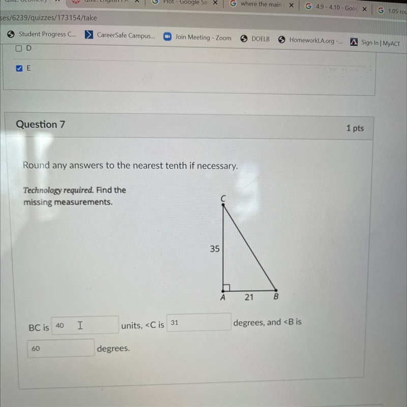 Round any answers to the nearest tenth if necessary. ad Technology required. Find-example-1